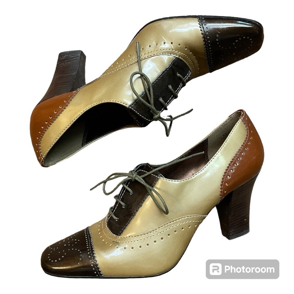 Anne Klein iflex Akaroma Lace Chunky Heel Shoes